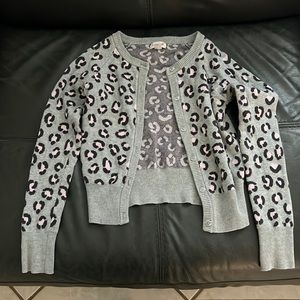 Leopard Cardigan Cat and Jack